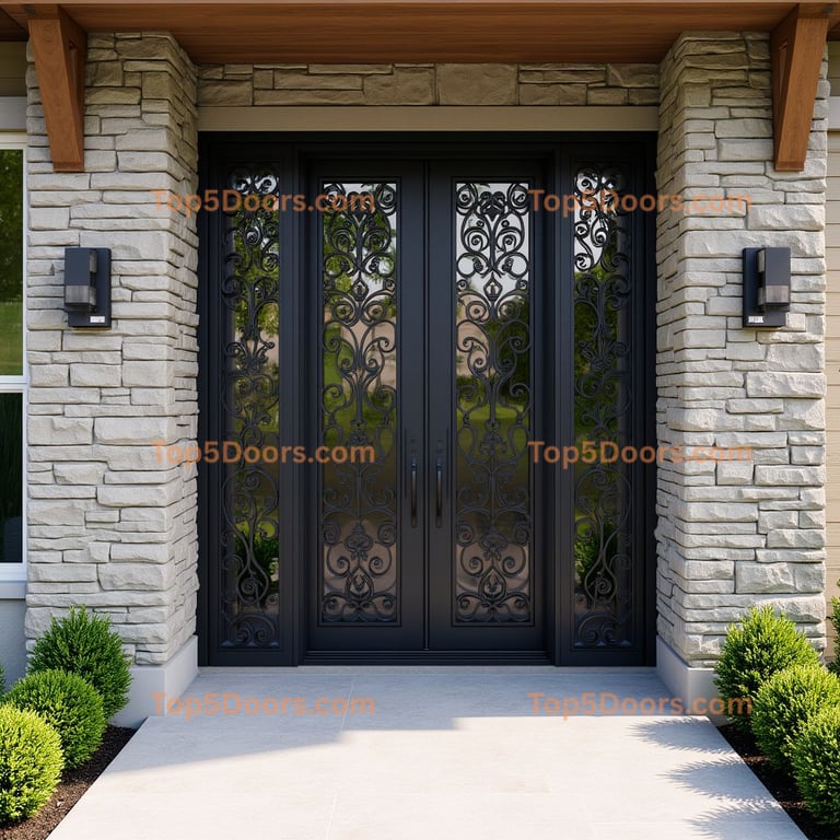 Nebraska wine cellar door korean modern Door