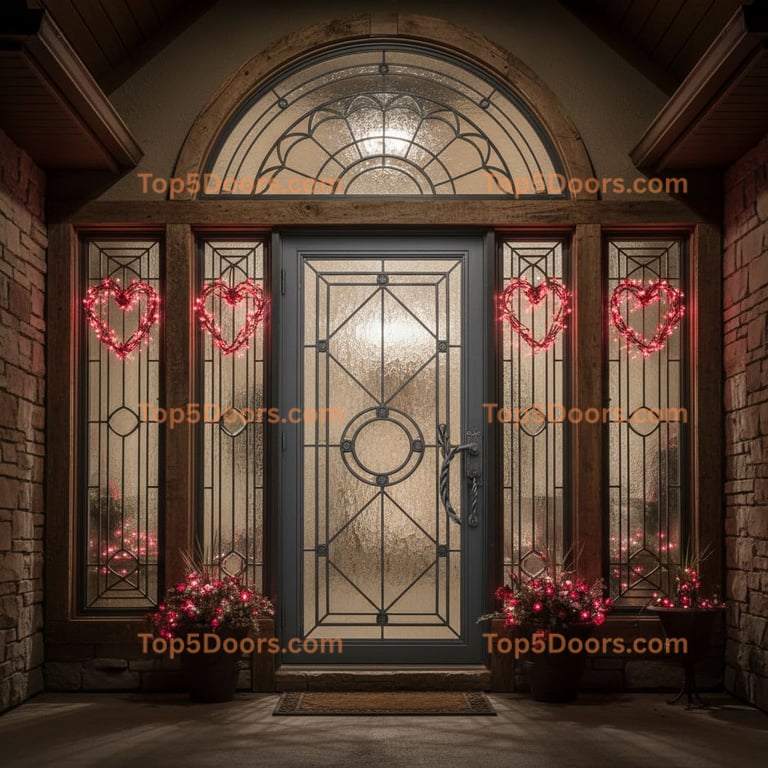 Nebraska wrought iron steel frame traditional american 