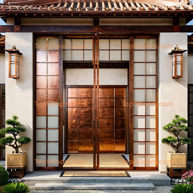 Nevada closet sliding door japanese zen Door