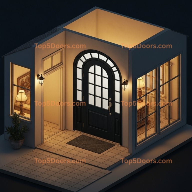 Nevada closet sliding door french country Door