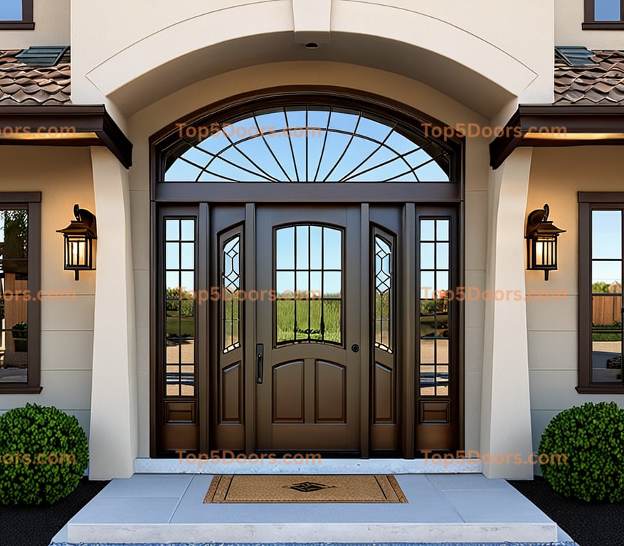 Nevada double craftsman Door