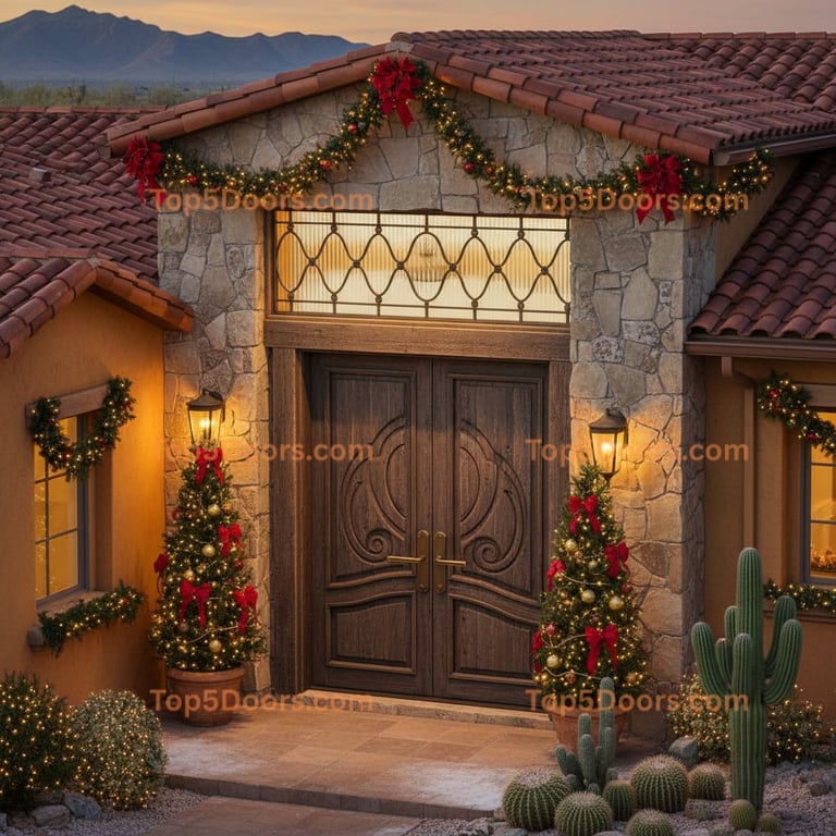 Nevada entry door mediterranean Door