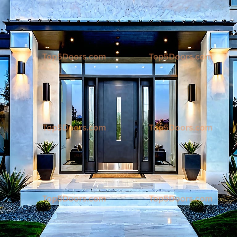 Nevada pivot contemporary Door