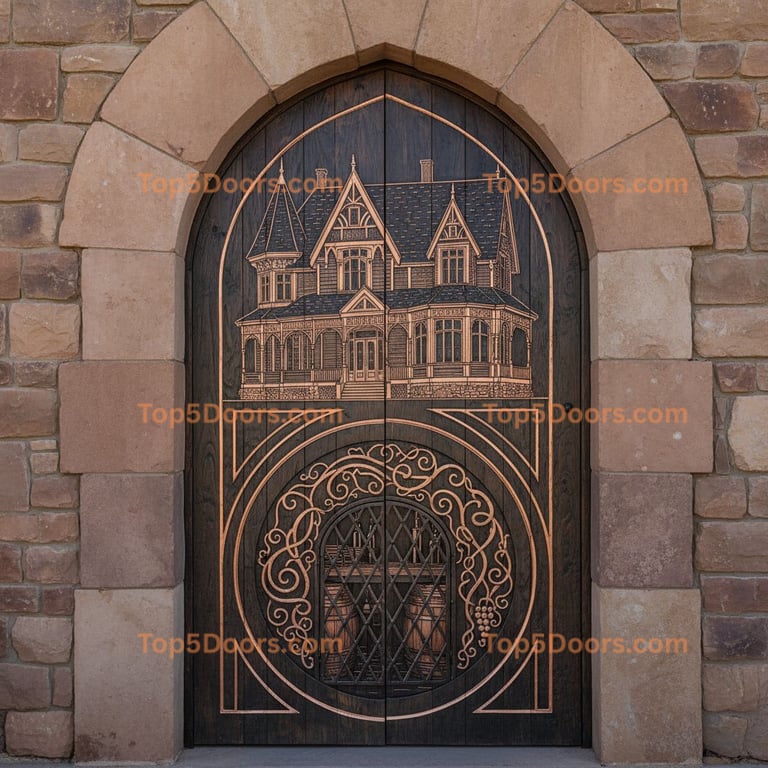 Nevada wine cellar door victorian Door
