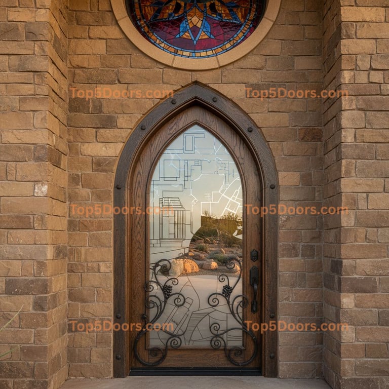 Nevada wine cellar door georgian Door