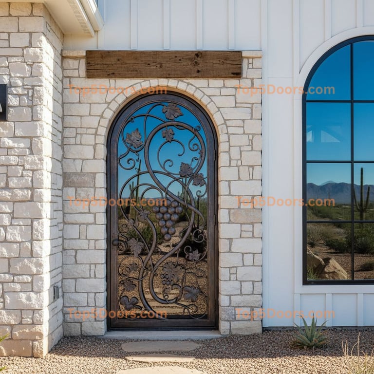 Nevada wine cellar door modern farmhouse Door
