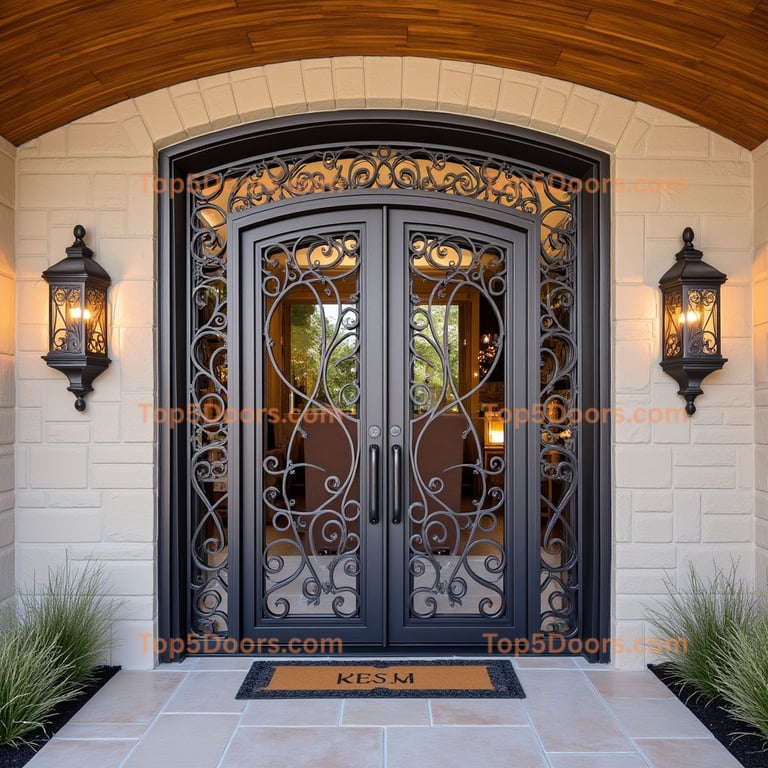 Nevada wine cellar door mid-century modern Door