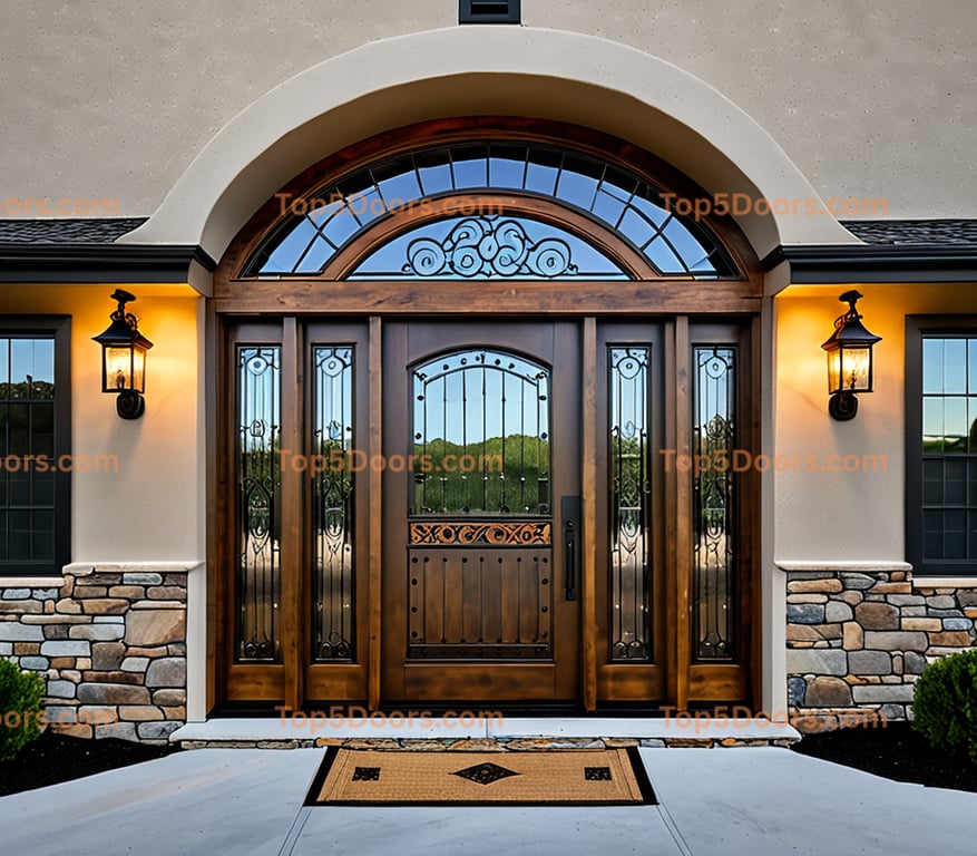 New Hampshire barn door mountain lodge Door