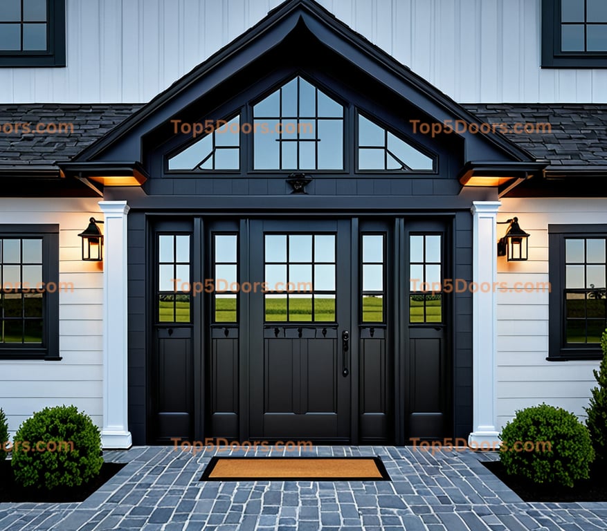 New Hampshire barn door traditional american Door