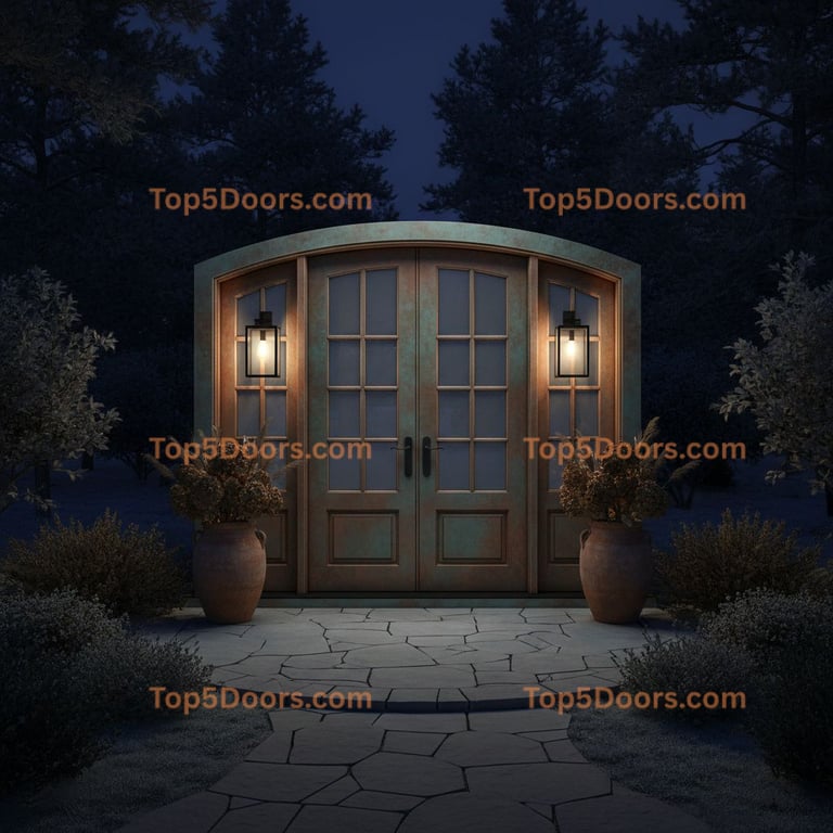 New Hampshire double modern Door