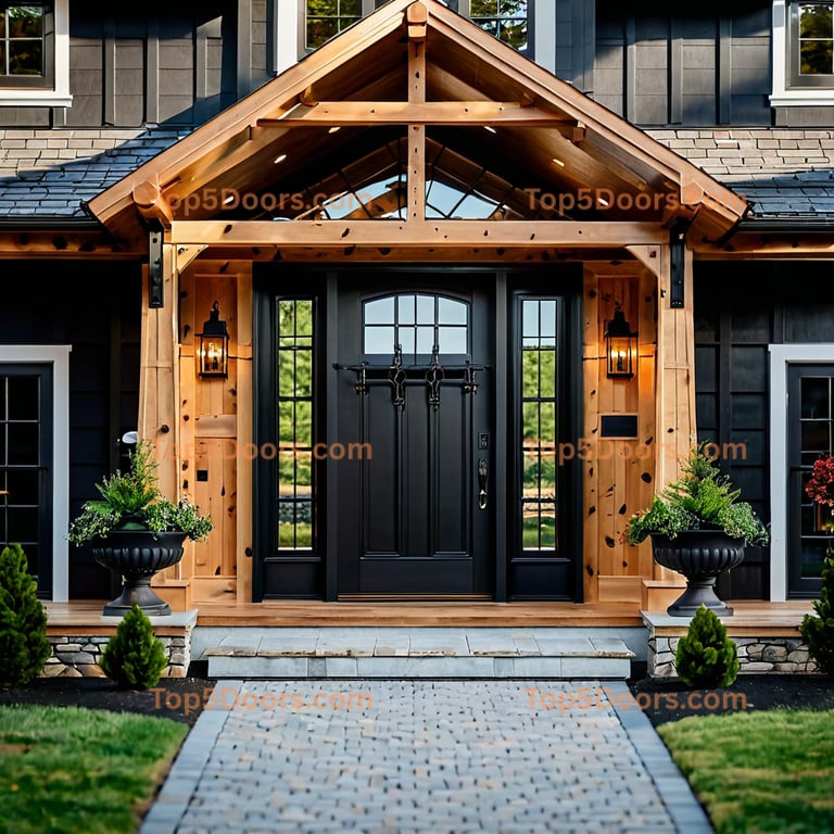 New Hampshire entry door craftsman Door