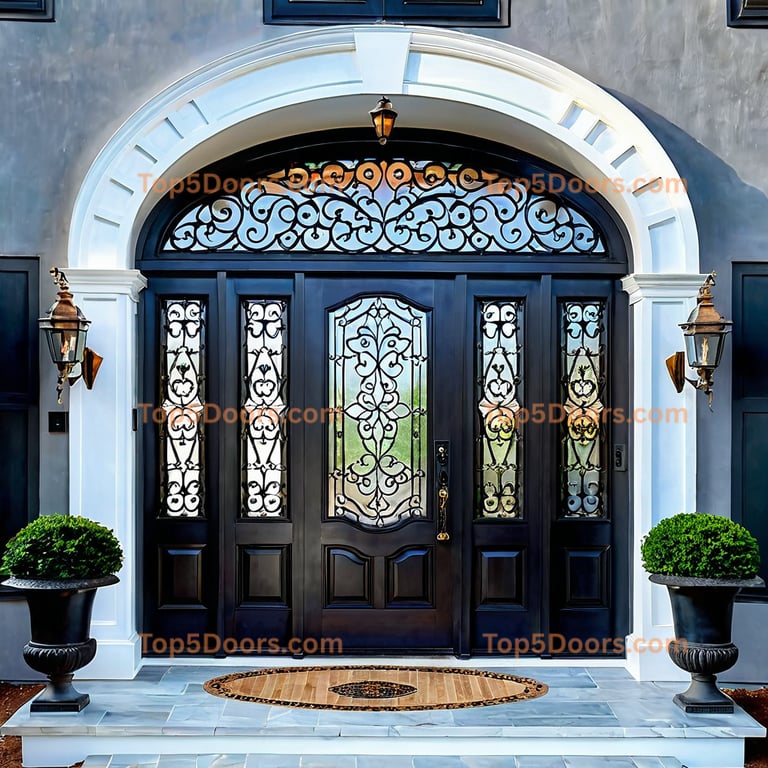 New Hampshire front entry door french provincial Door