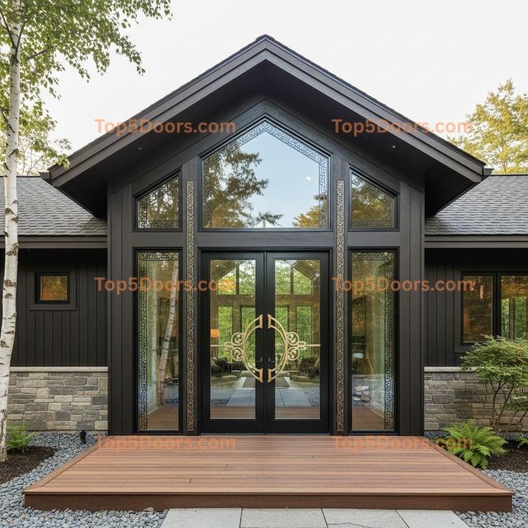 New Hampshire patio sliding door korean modern Door
