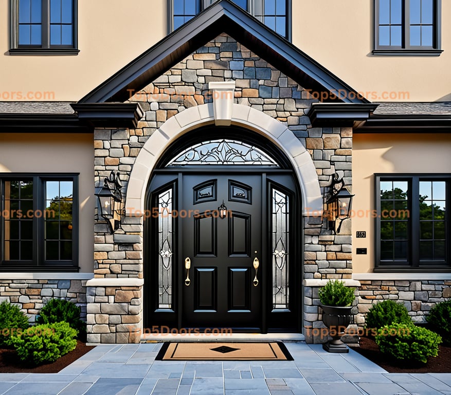 New Hampshire single tuscan Door
