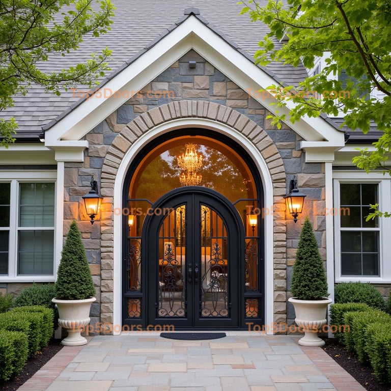 New Hampshire wine cellar door modern farmhouse Door