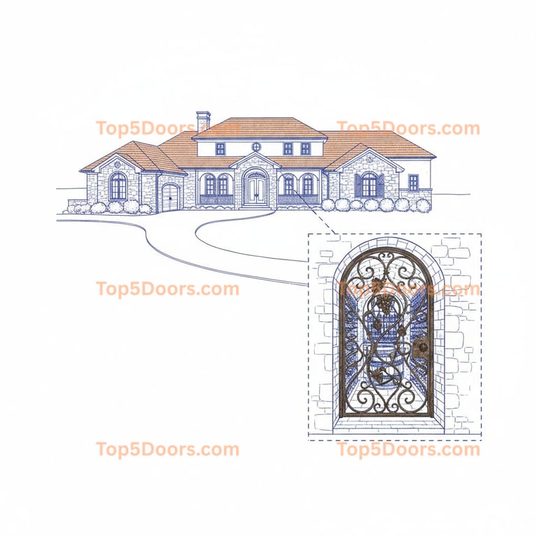 New Hampshire wine cellar door mediterranean Door