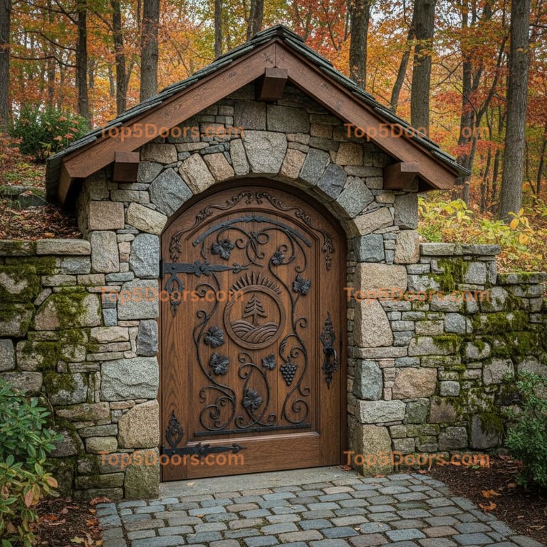 New Hampshire wine cellar door european classic Door