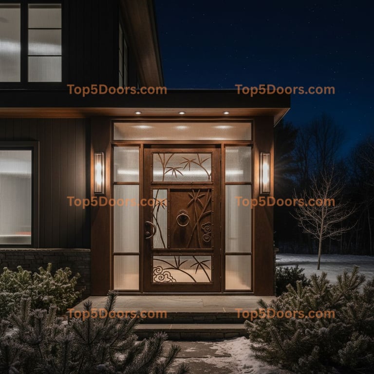 New Hampshire wrought iron steel frame korean modern Do