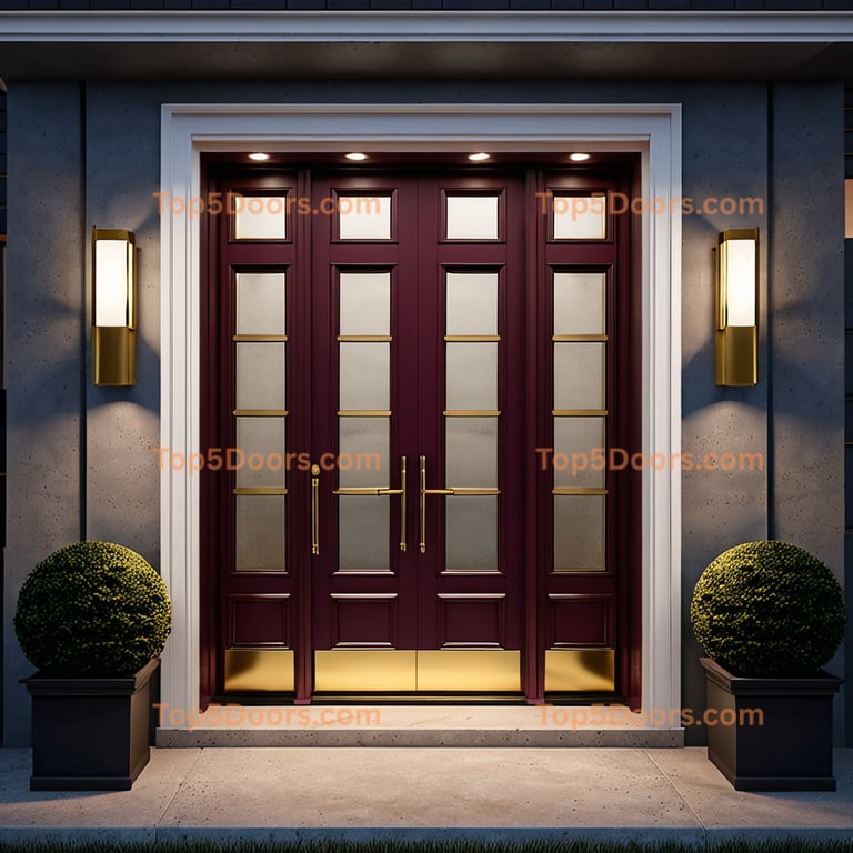 New Jersey closet french door mid-century modern Door