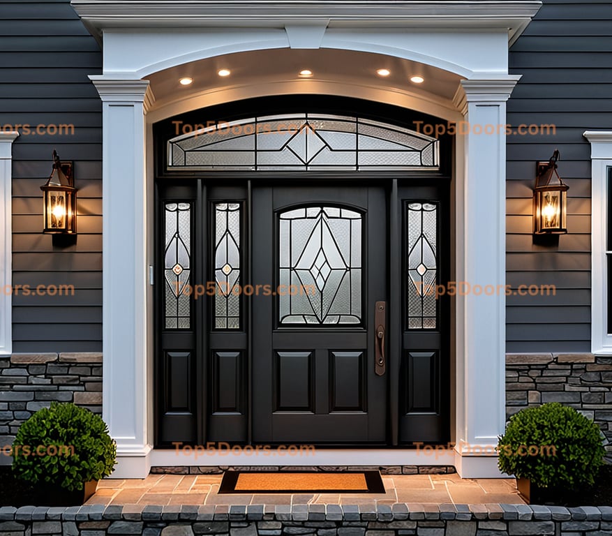 New Jersey double georgian Door