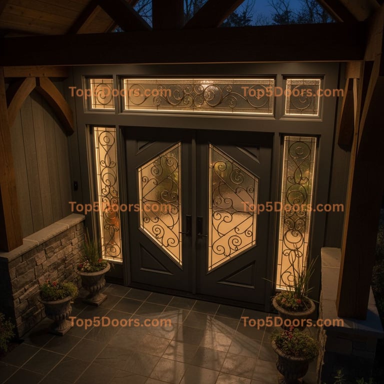 New Jersey double modern farmhouse Door