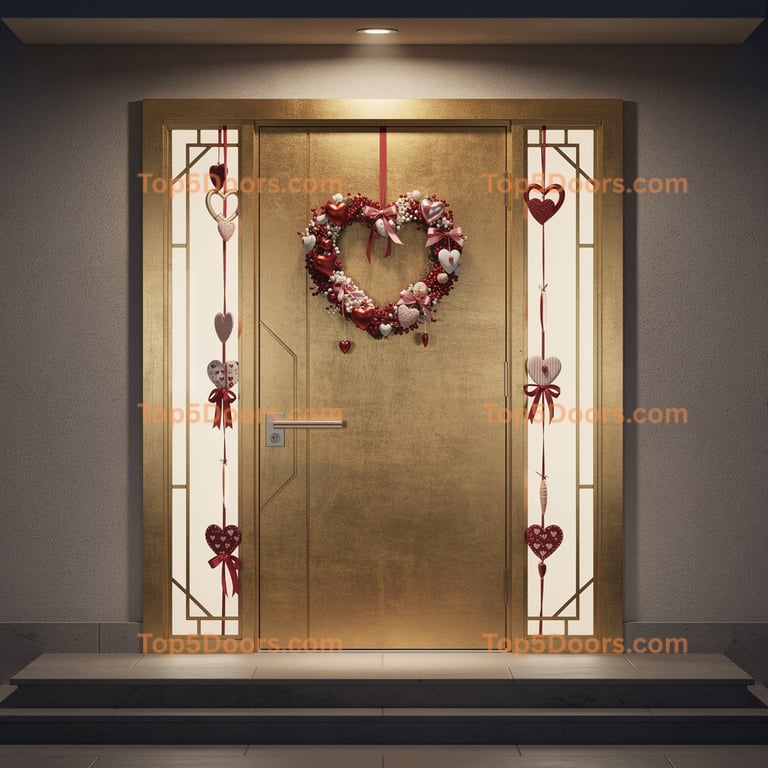 New Jersey front entry door mid-century modern Door