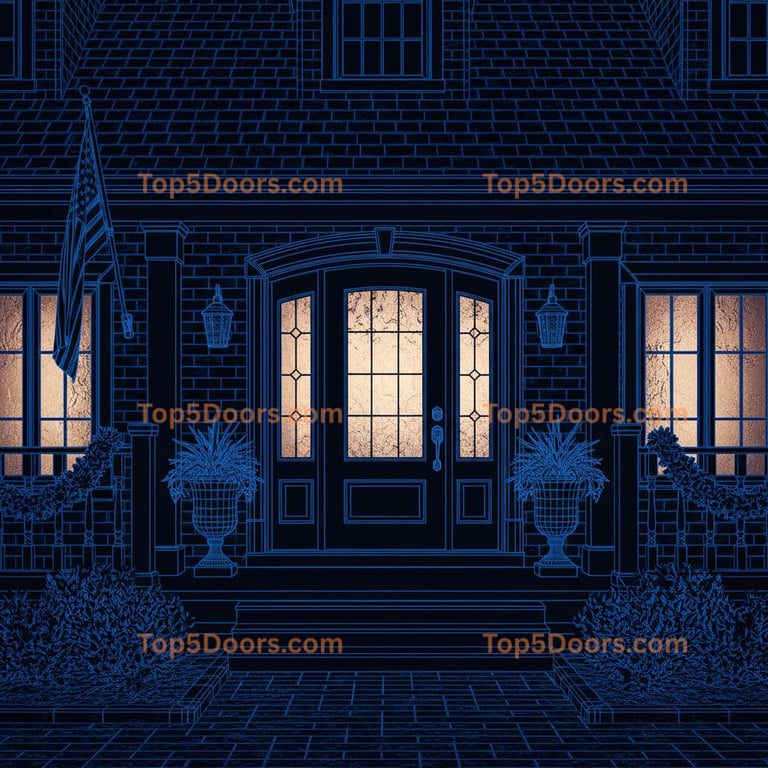 New Jersey office door traditional american Door