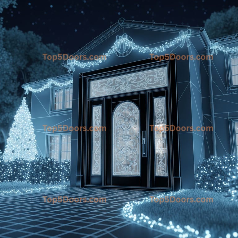 New Jersey patio door spanish colonial Door