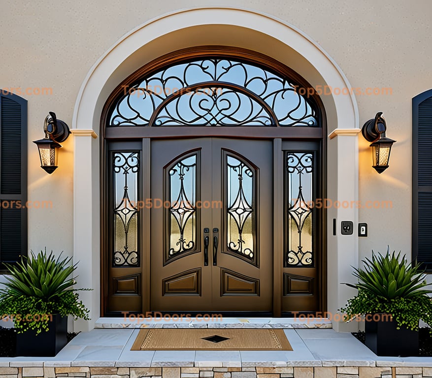 New Jersey single mediterranean Door