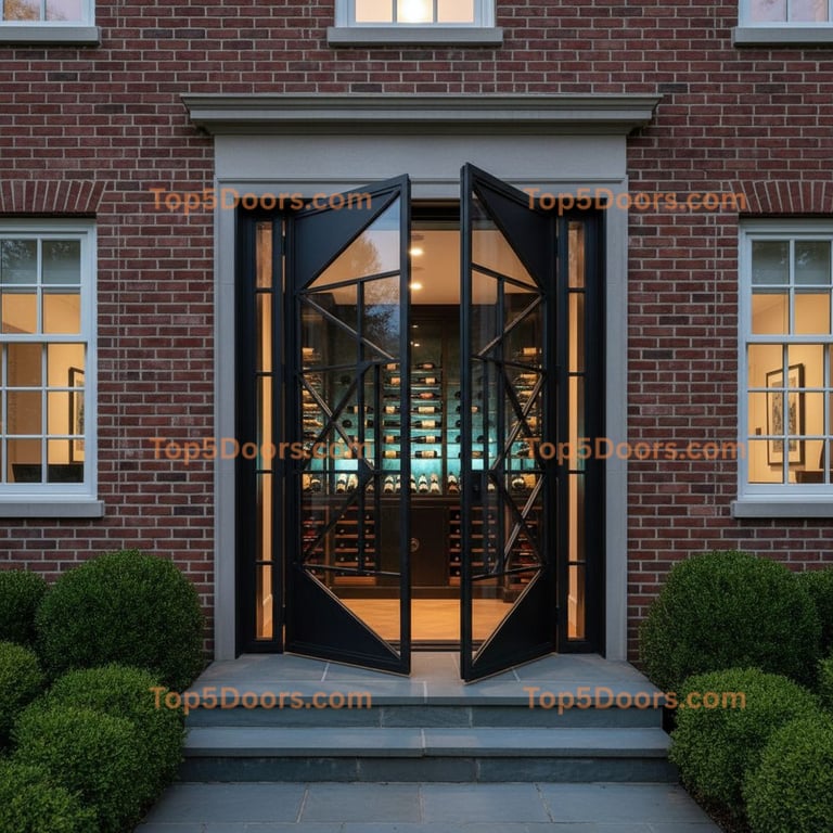 New Jersey wine cellar door georgian Door