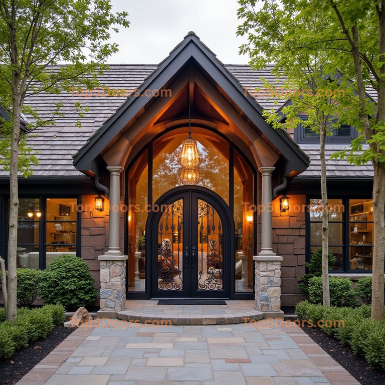 New Jersey wine cellar door mountain lodge Door