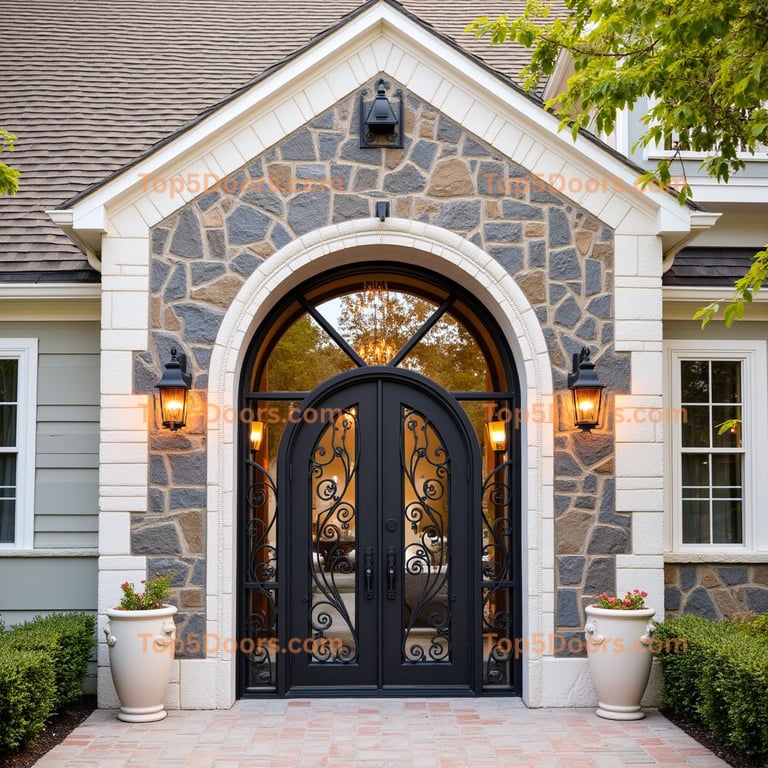 New Jersey wine cellar door traditional american Door