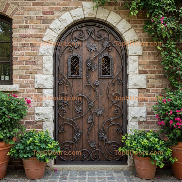 New Jersey wine cellar door mediterranean Door