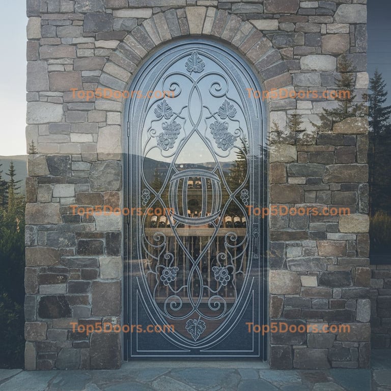 New Jersey wine cellar door mountain lodge Door