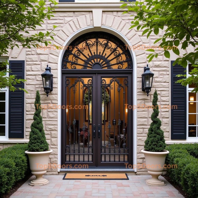 New Jersey wine cellar door traditional american Door