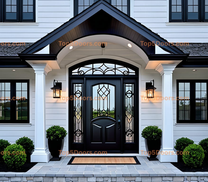 New Jersey wrought iron french door cape cod Door