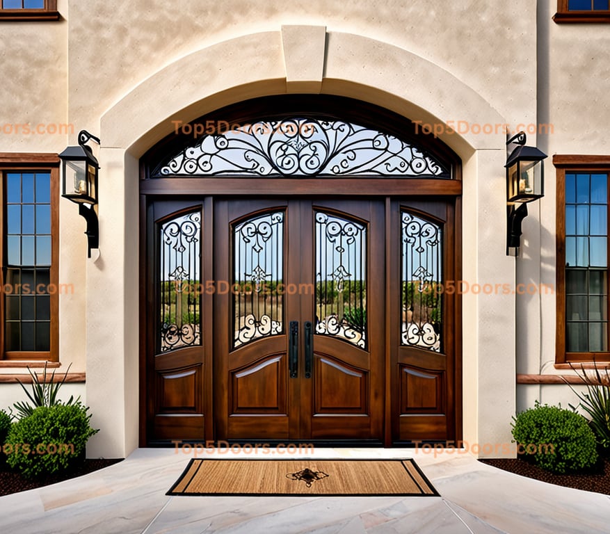 New Mexico barn door korean modern Door