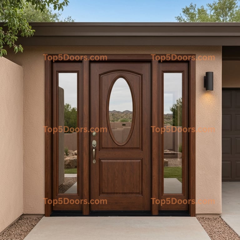 New Mexico french door contemporary Door
