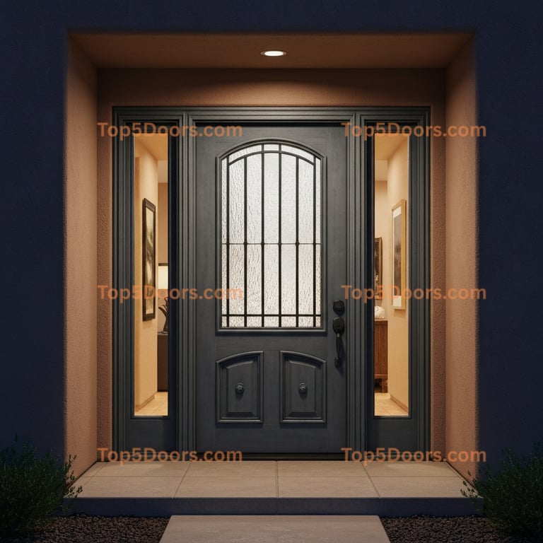 New Mexico interior door japanese zen Door