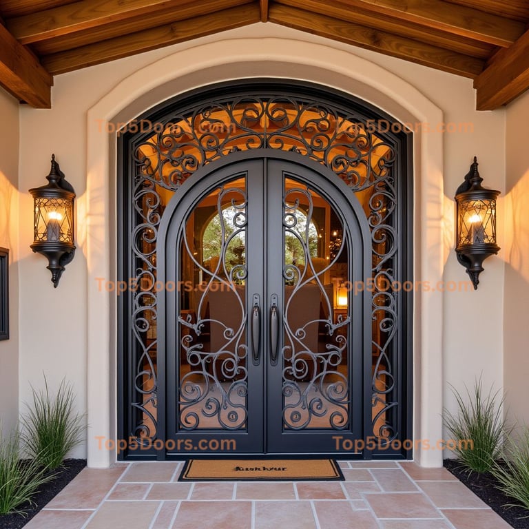 New Mexico wine cellar door craftsman Door