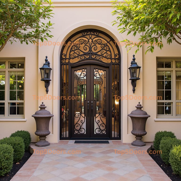 New Mexico wine cellar door mediterranean Door