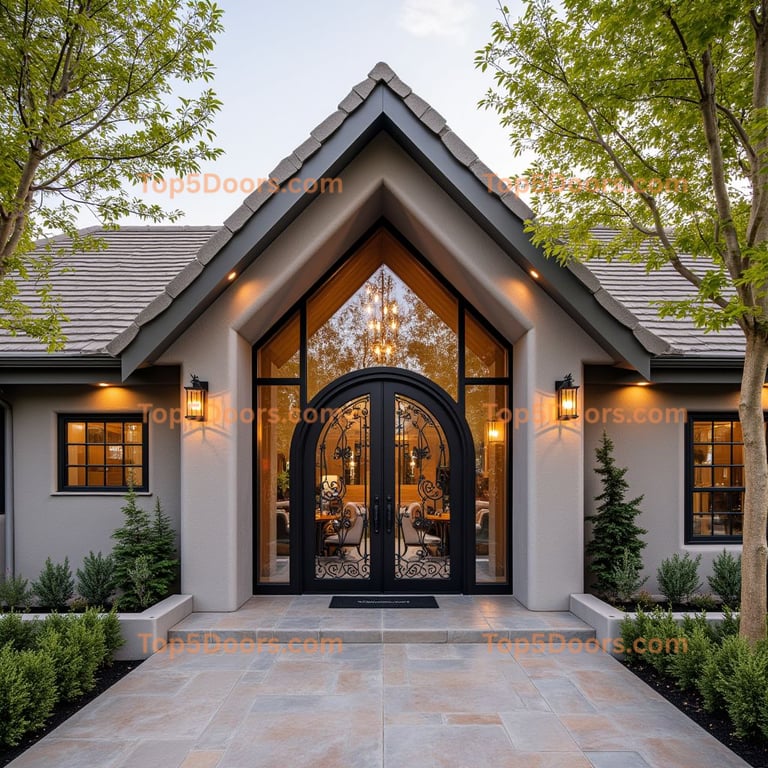 New Mexico wine cellar door scandinavian Door