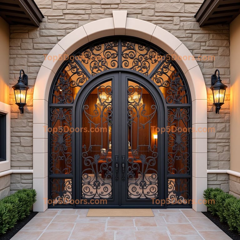 New Mexico wine cellar door korean modern Door