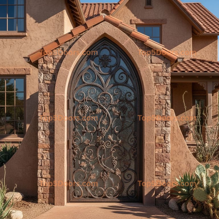 New Mexico wine cellar door victorian Door