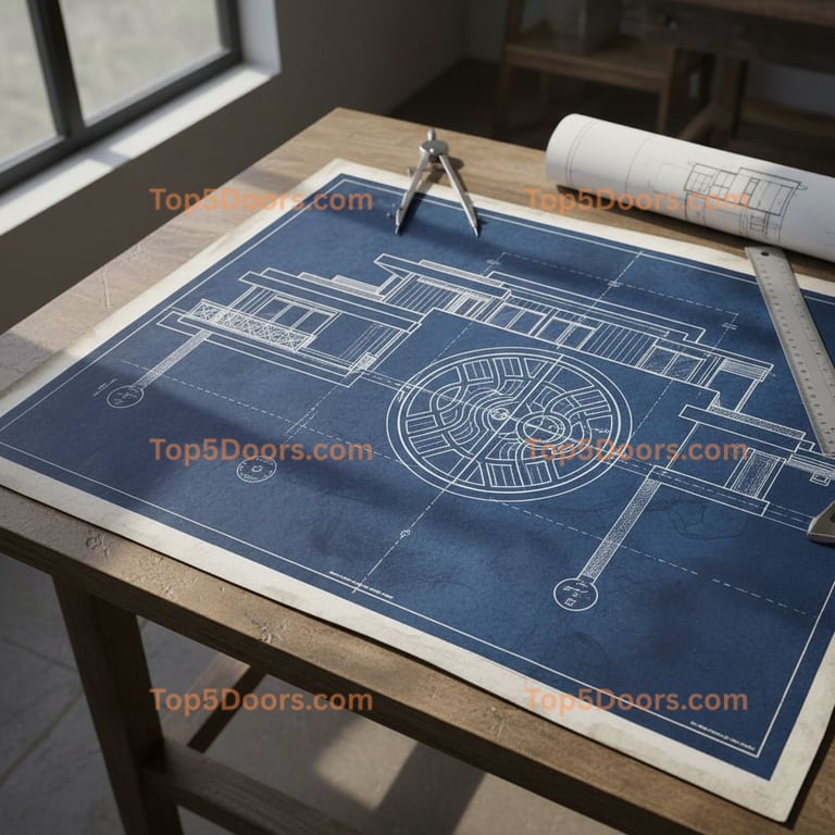 New Mexico wine cellar door modern Door