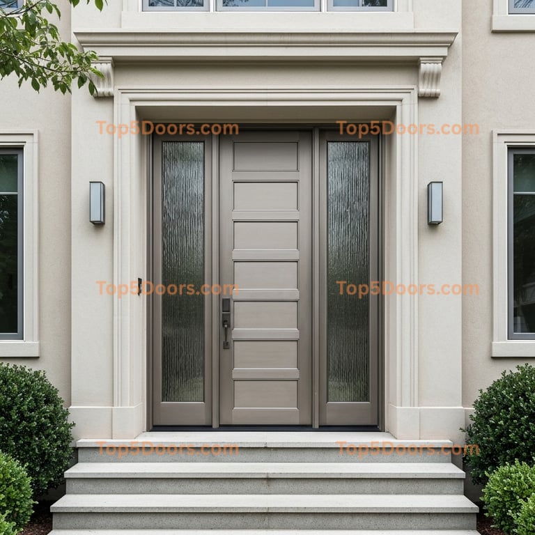 New York double minimalist Door