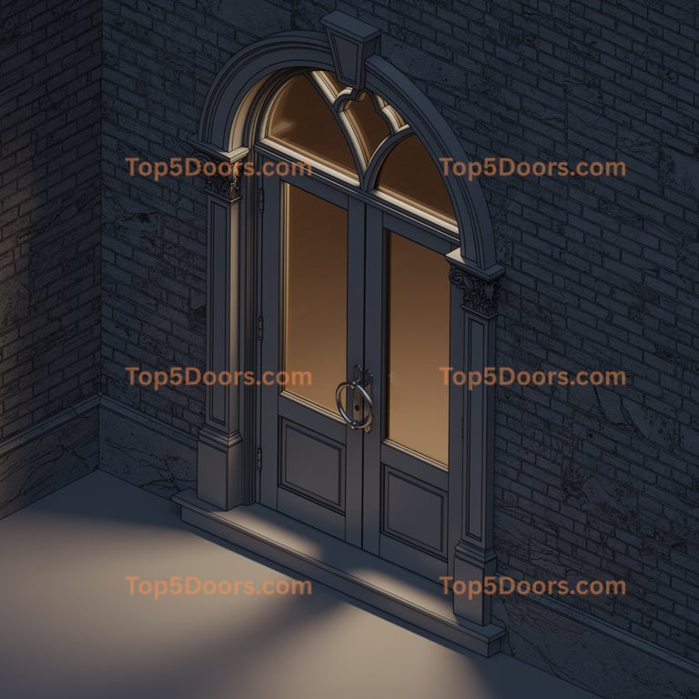 New York french door victorian Door