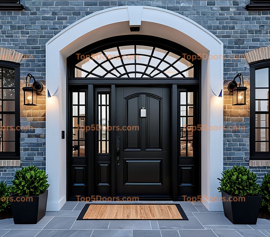 New York french door scandinavian Door