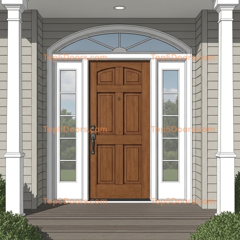 New York office door coastal Door