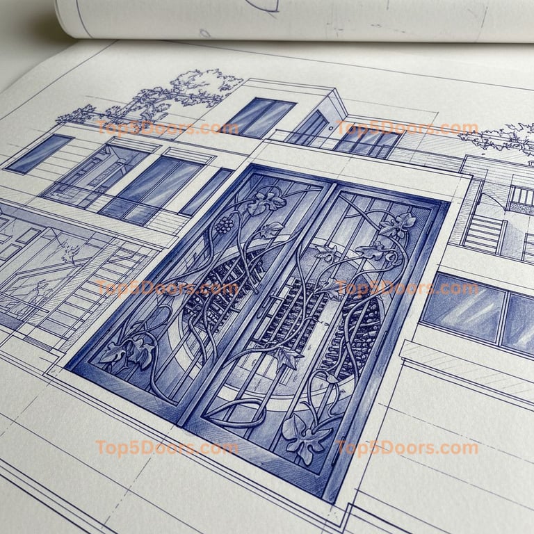 New York wine cellar door contemporary Door